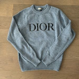 Dior x Peter DOIG sweater blue NEW WITH TAGS